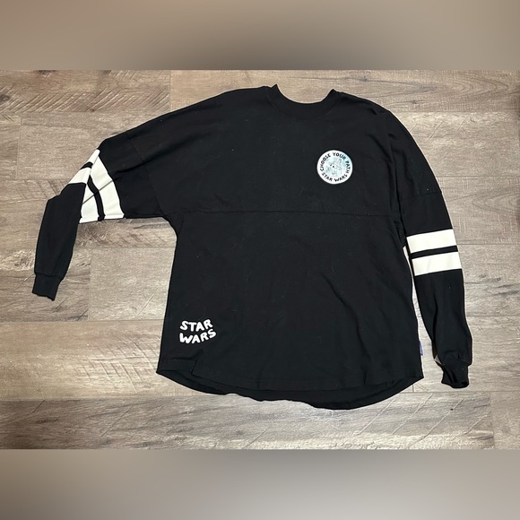 Disney Star Wars Grogu Choose Your Path Spirit Jersey L NWOT - Picture 2 of 5
